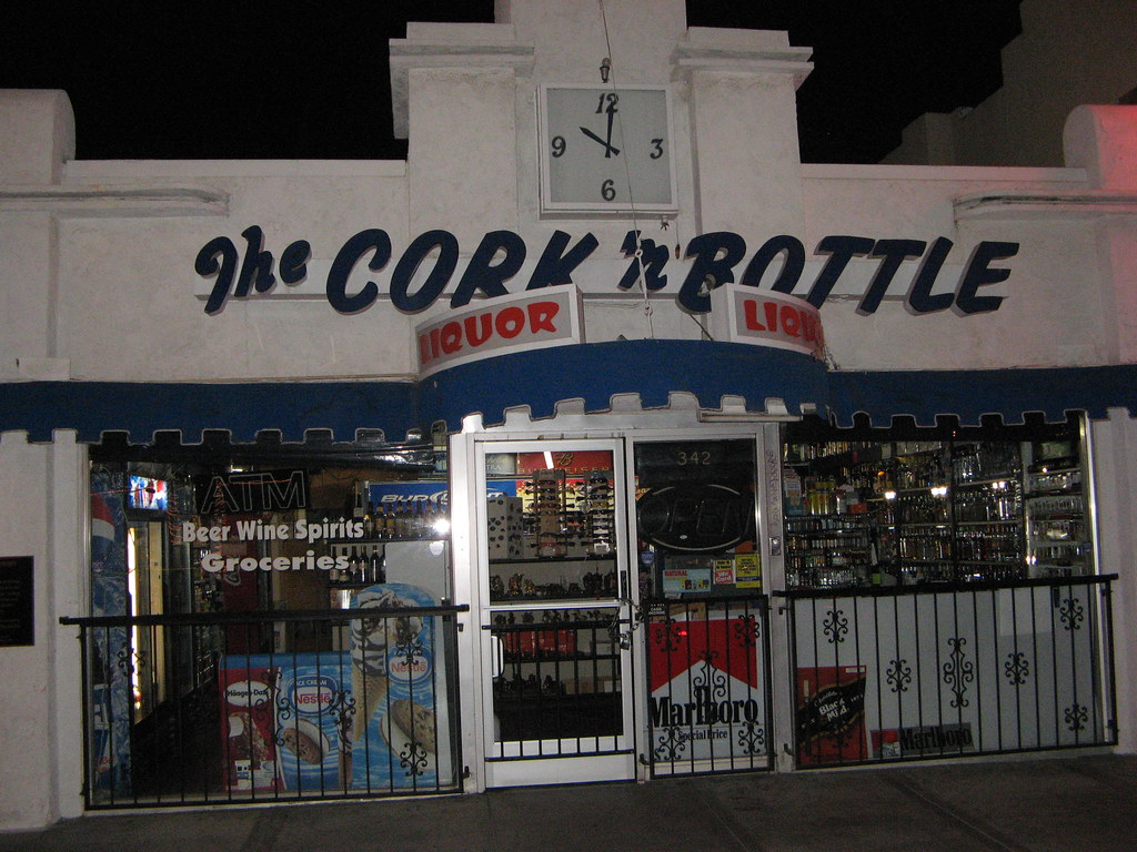 The Cork 'n' Bottle Palm Springs, CA. Wish I'd gotten a be… Flickr