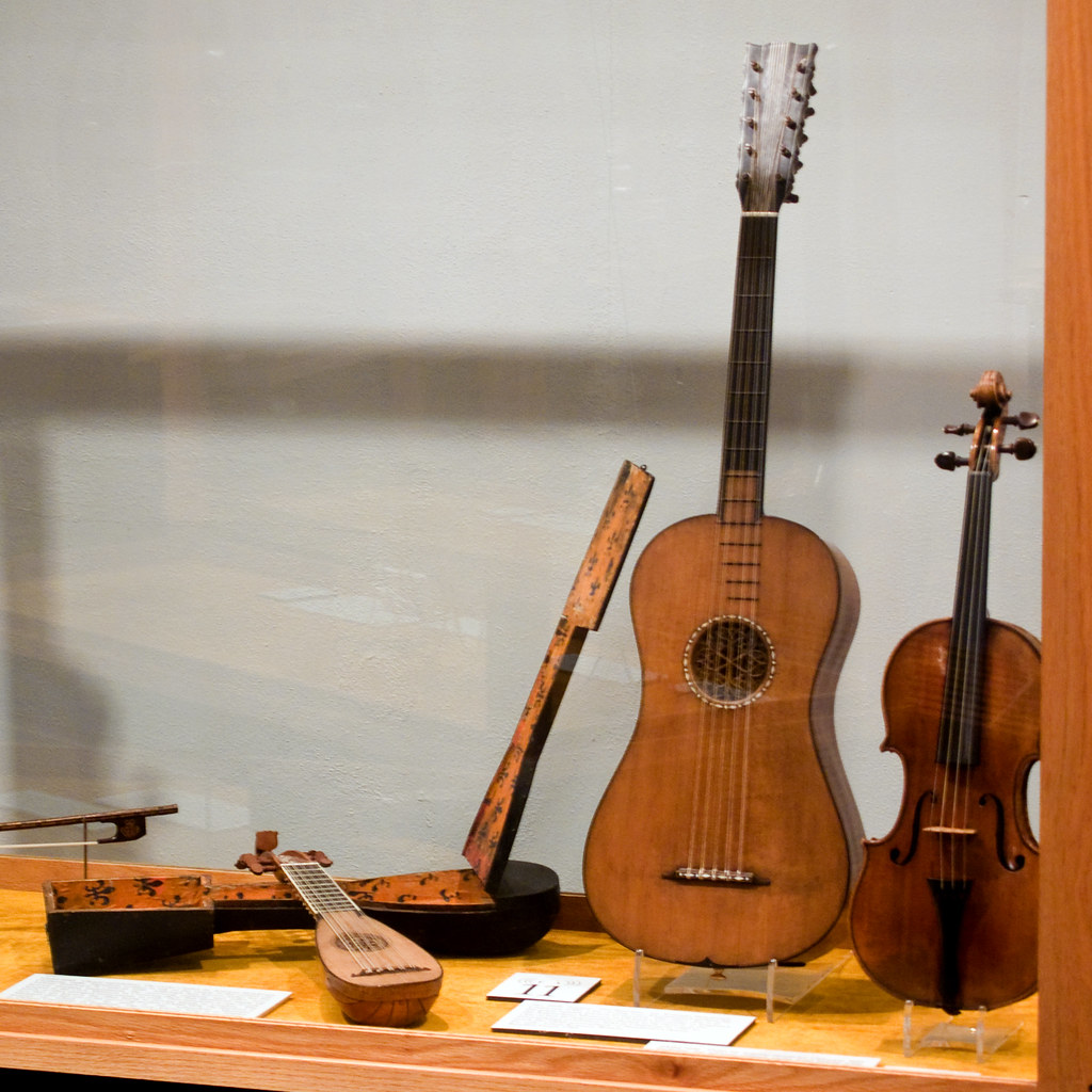 Stradivarius Guitar, violin, mandolin and case National Mu… Flickr