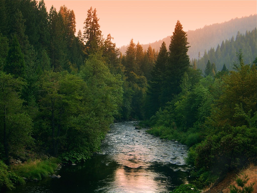 Sacramento River near Dunsmuir, CA While hiking back from … Flickr
