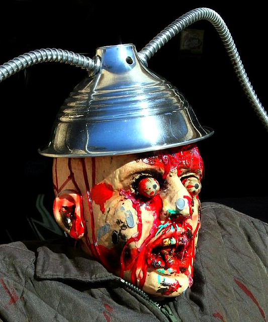 ElectroMan Closeup CloseUp of Electric Chair Guy. Eyeb… Flickr