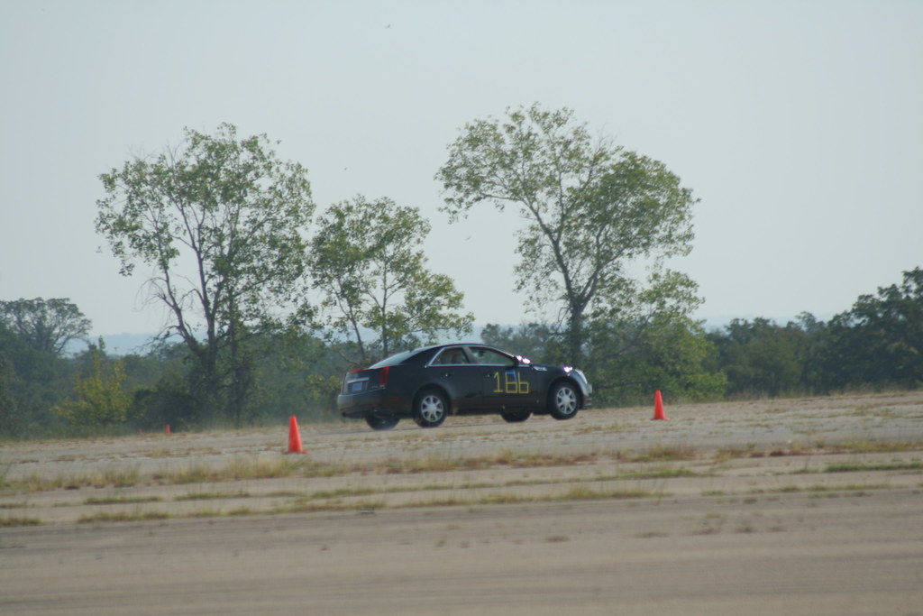 CTS Between Cones Cadillac CTS at Porsche club Mineral W… HI