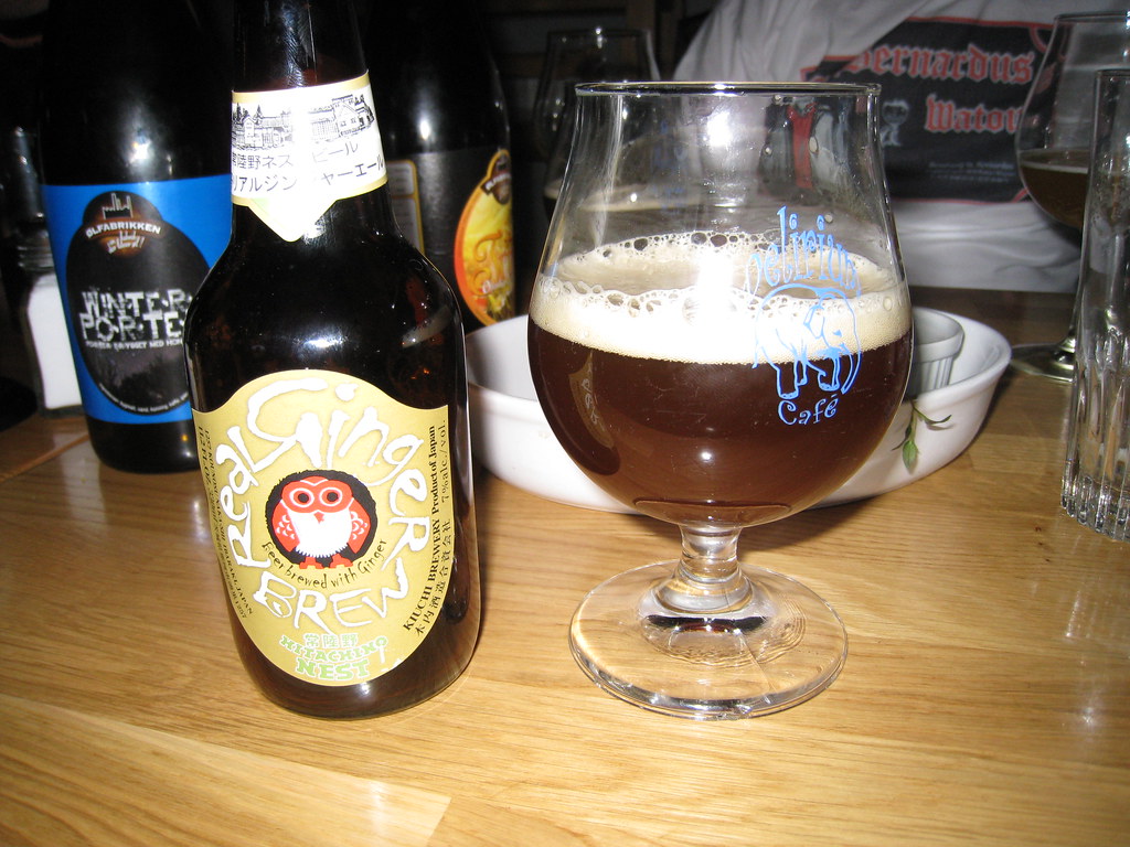 Japanese ginger ale A Real Ginger Brew from Japan. This be… Flickr