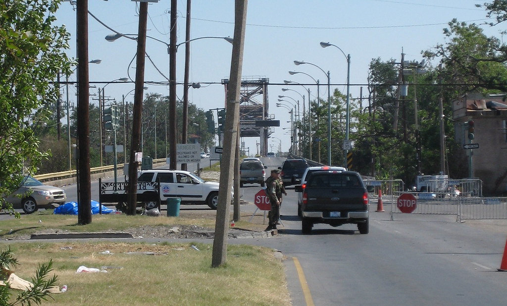 StClaude Bridge Checkpoint Bywater section of New Orleans … Flickr