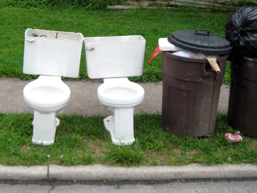Trash Toilets Flickr