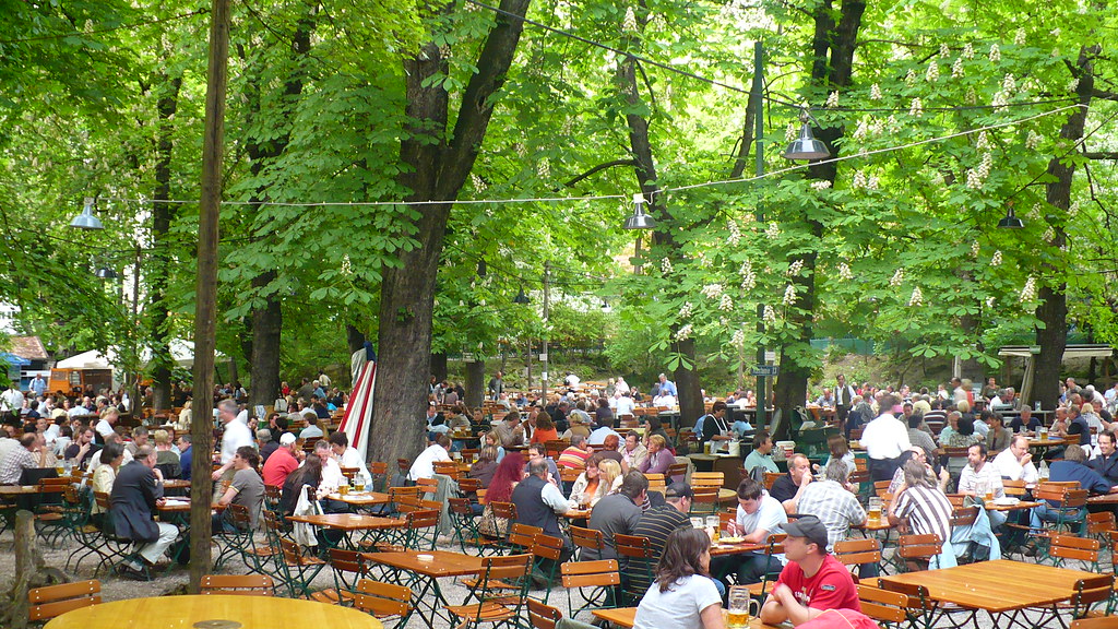 Augustiner Beer Garden A.Currell Flickr