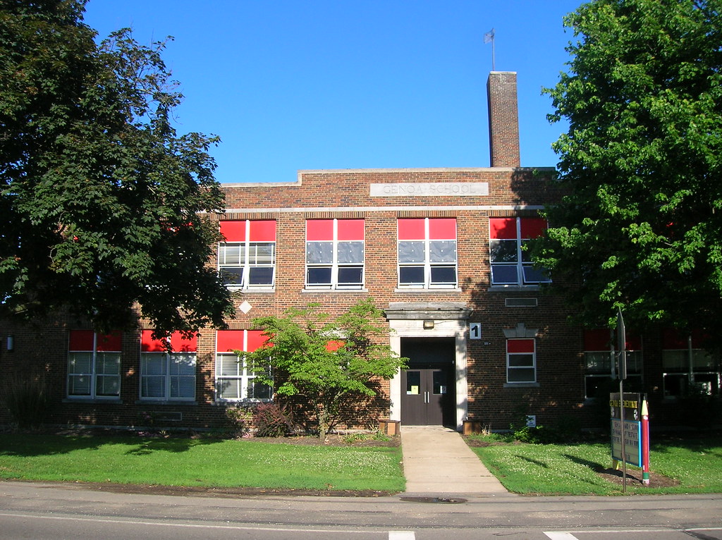 Genoa School (1929)Genoa, Perry Township, Stark County, … Flickr