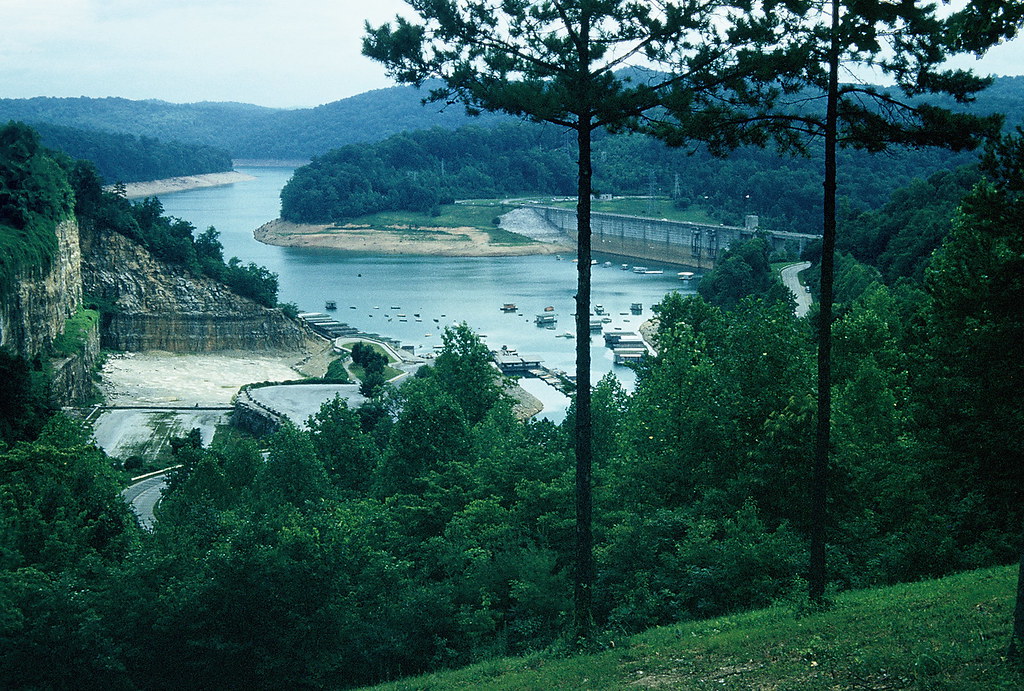 Clinch River and Norris Dam, 1954 Photo by Walter Reed Leon Reed