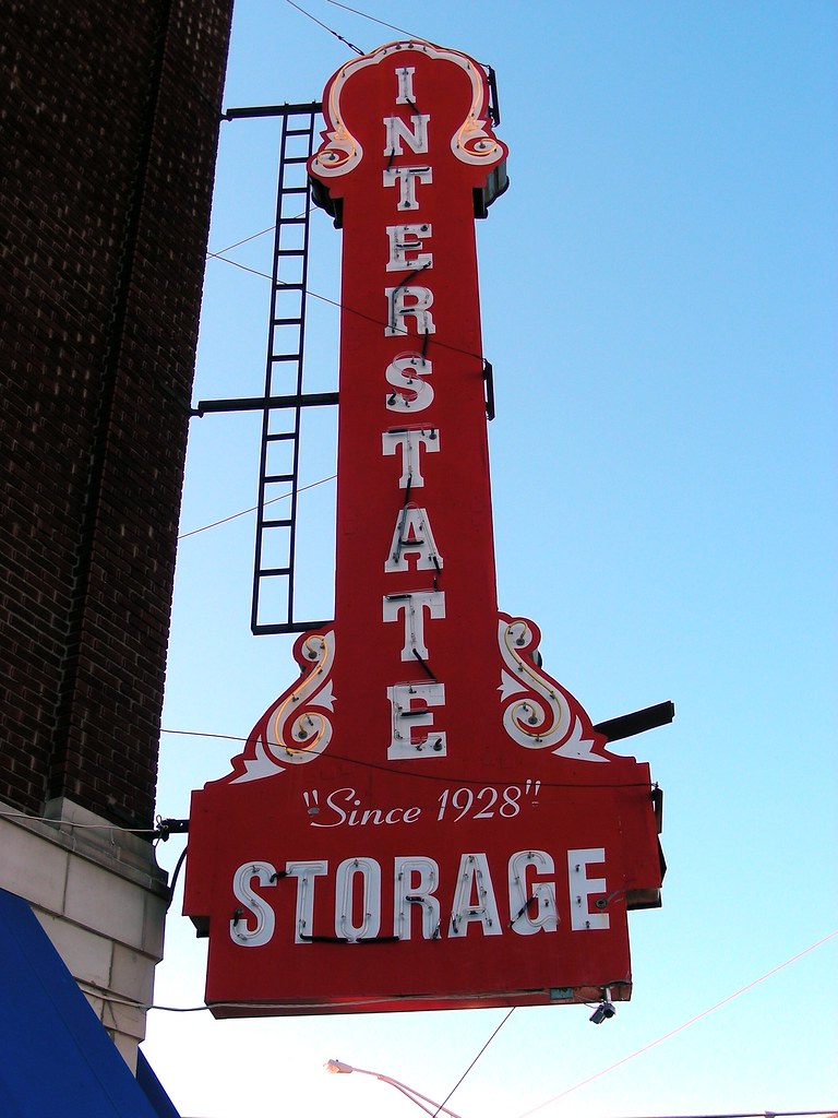 Interstate Storage neon sign John Flickr
