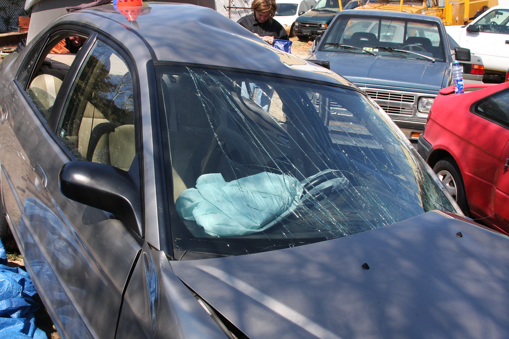 Both front air bags deployed There were five occupants in … Flickr