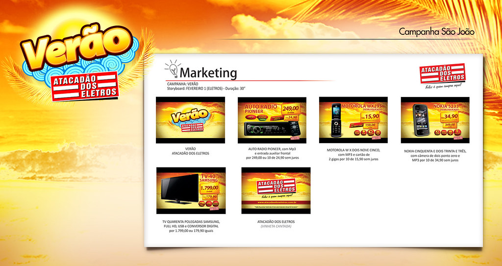 Campanha Verão 2011 Cliente Atacadão dos Eletros Direçã… Flickr