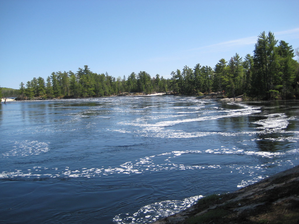 Boundary Waters May 2008 053 Basswood falls from the camps… Flickr