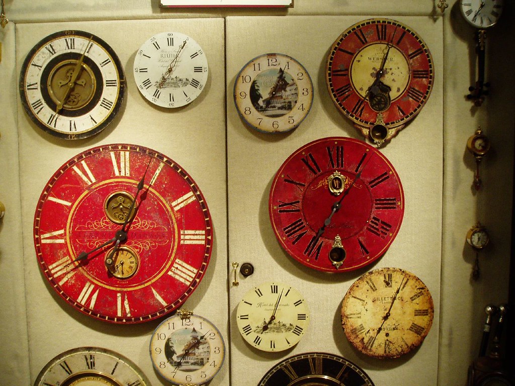 Clocks on the wall (Friday) May 30, 2008. The old clocks w… Flickr
