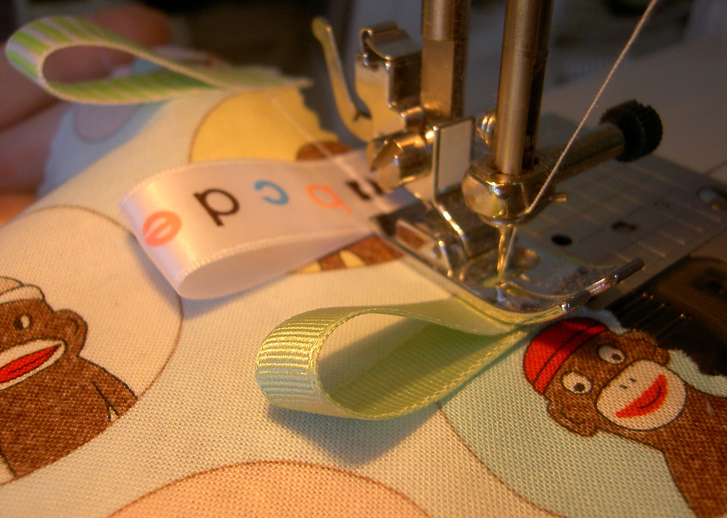 PICT8530 Part of my Ribbon Blanket Tutorial, for instructi… Flickr