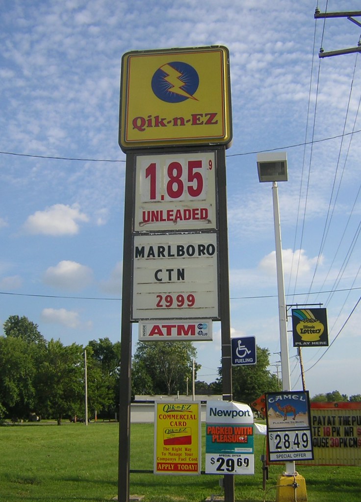 Qikn EZ Qik n EZ gas station/cstore at Springfield, IL US 71