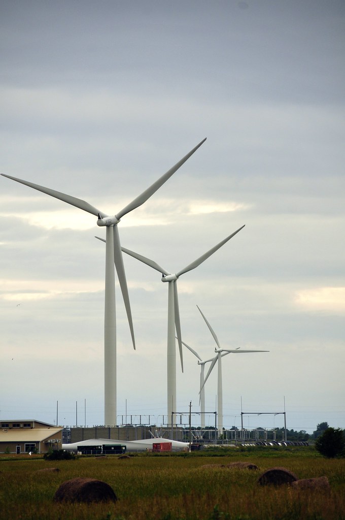 Generation The wind turbines of Wolfe Island, Ontario. Pho… Flickr