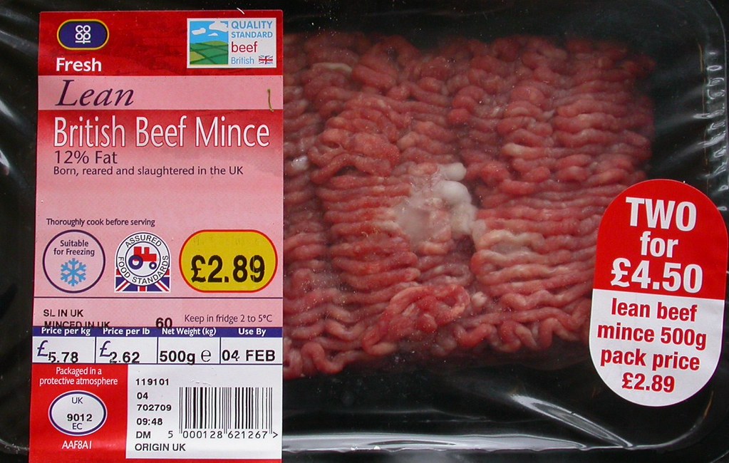 Coop beef mince Nick Saltmarsh Flickr