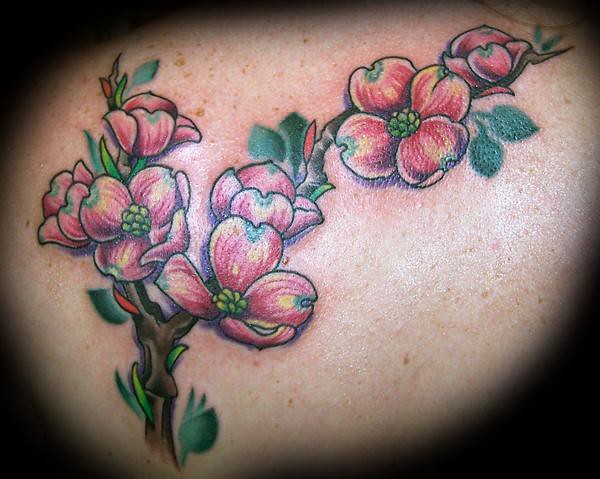 Dogwood Flowers Tattoo | Dogwood Flowers Tattoo Malia Reynol… | Flickr 479_x_600_jpg