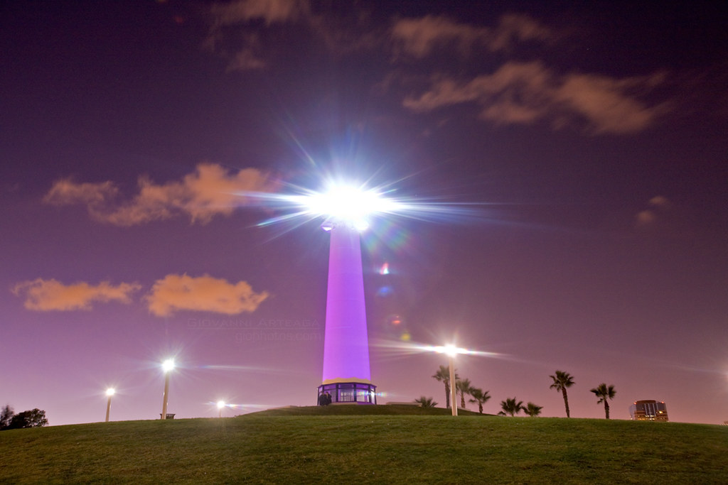 Purple Lighthouse For a Perfect Purple Saturday! I think I… Flickr