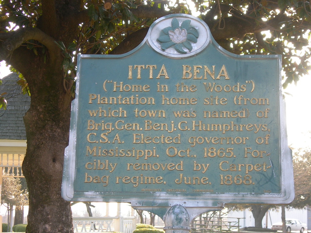Itta Bena Historic Marker Itta Bena, Mississippi Flickr