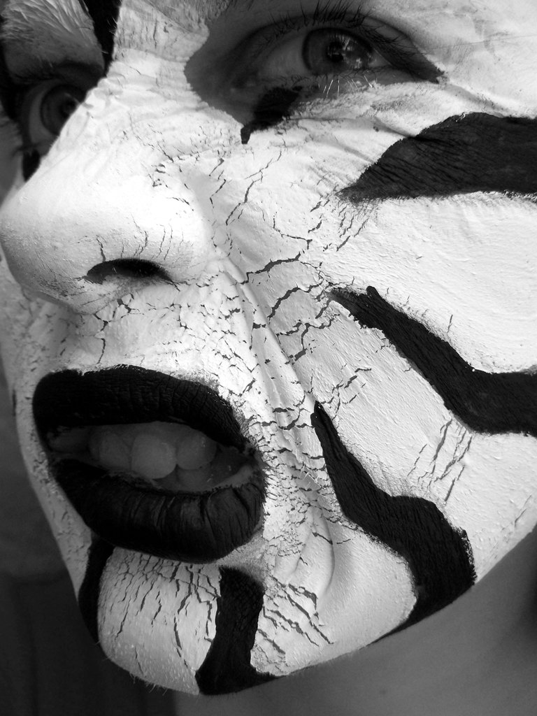 Acrylic paint is not face paint. Just incase you were wond… Flickr