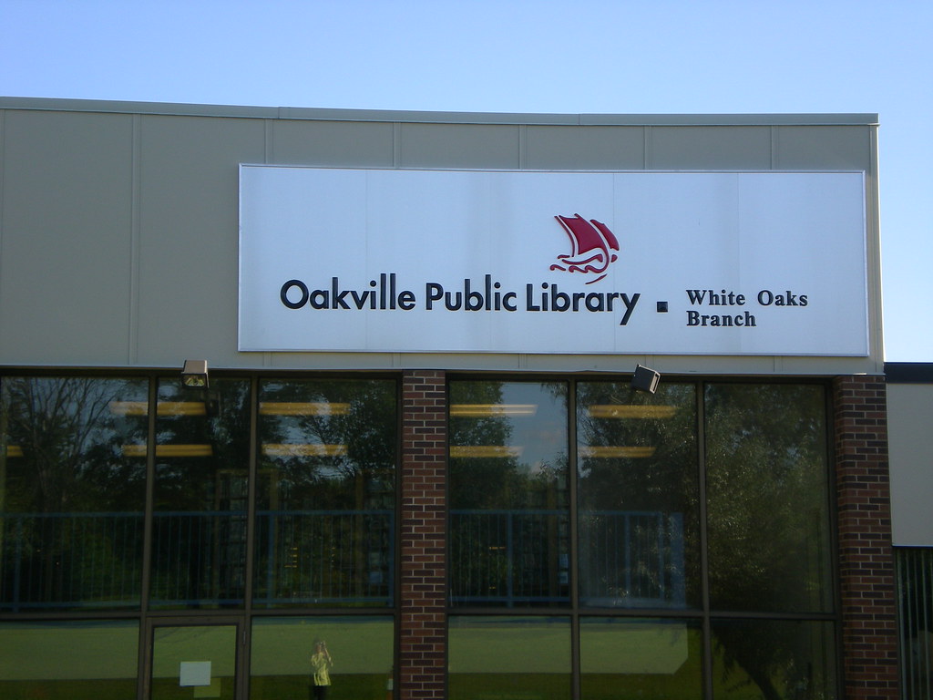 White Oaks New Signs Oakville Public Library Flickr
