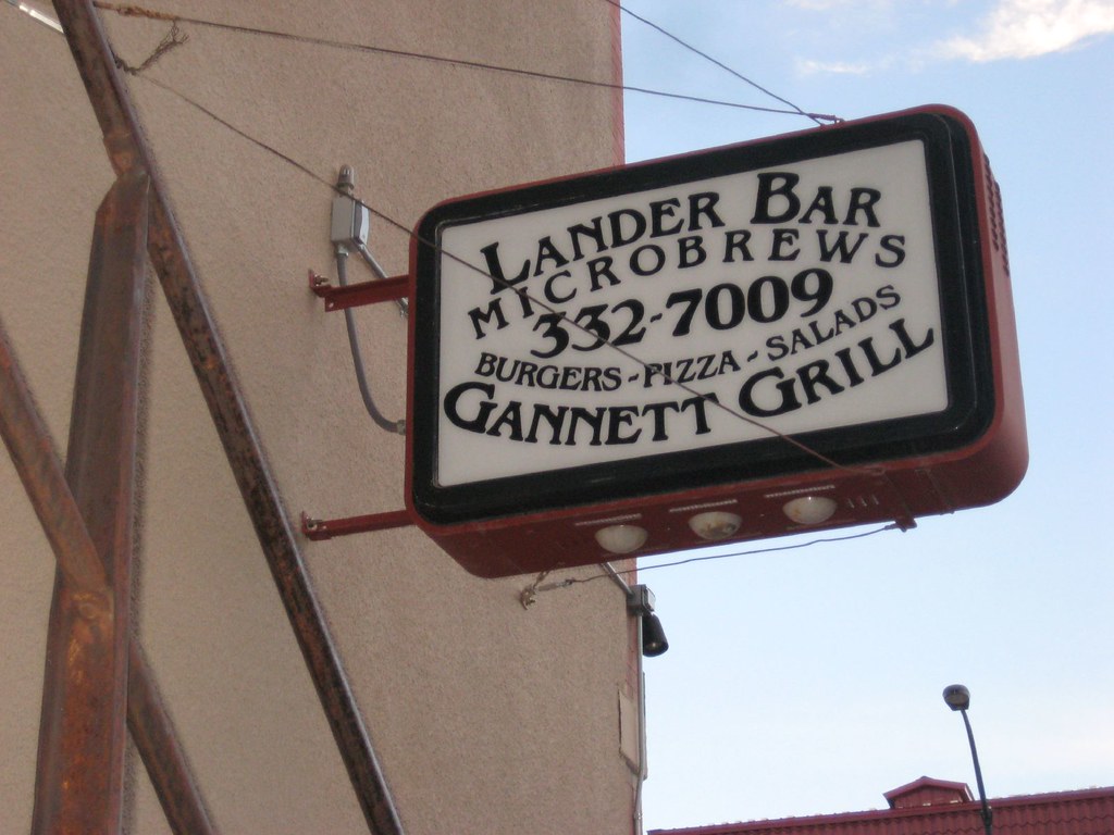 Lander Bar great little place in Landers, WY Lady_K Flickr