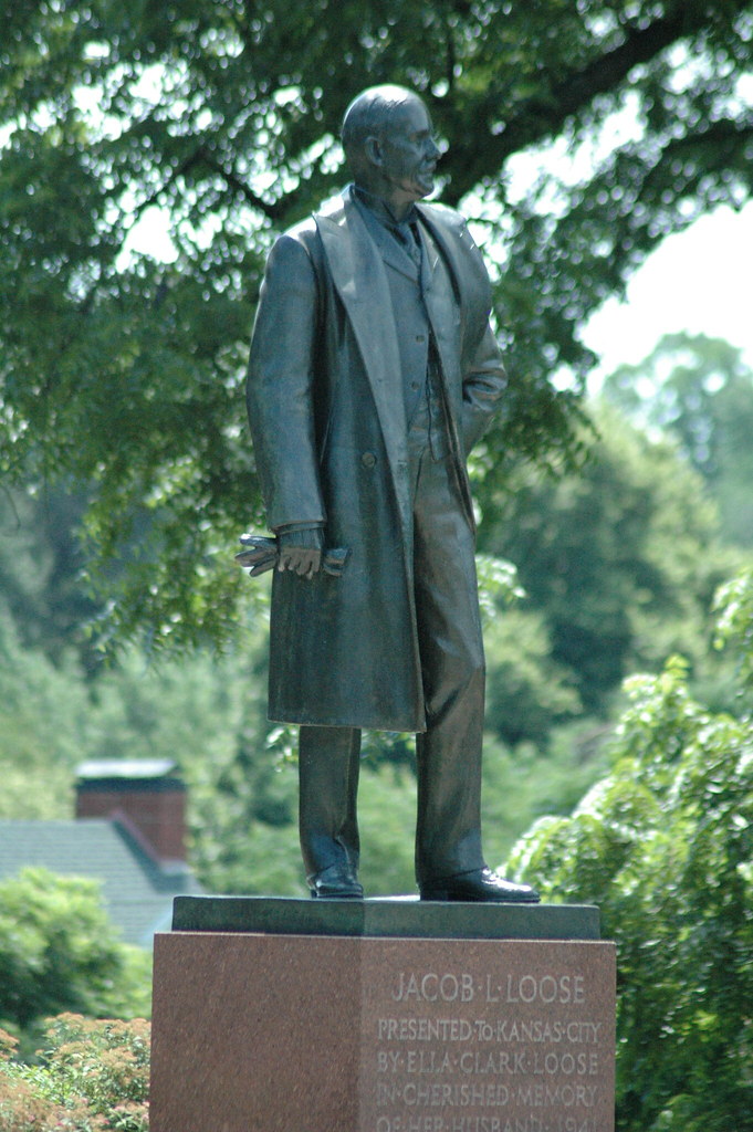 Loose Park Jacob Loose Statue Jonathan Dresner Flickr