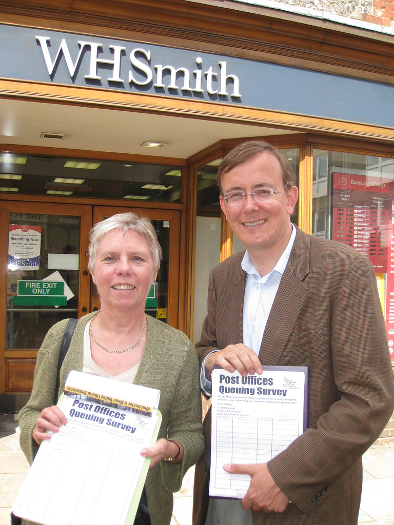 Surveying about Post Office services with Eleanor Bell at … Flickr