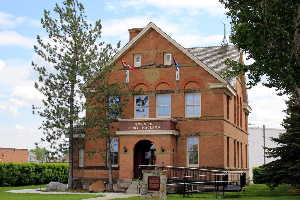 Old Fort Macleod Courthouse (Fort Macleod, Alberta) Flickr