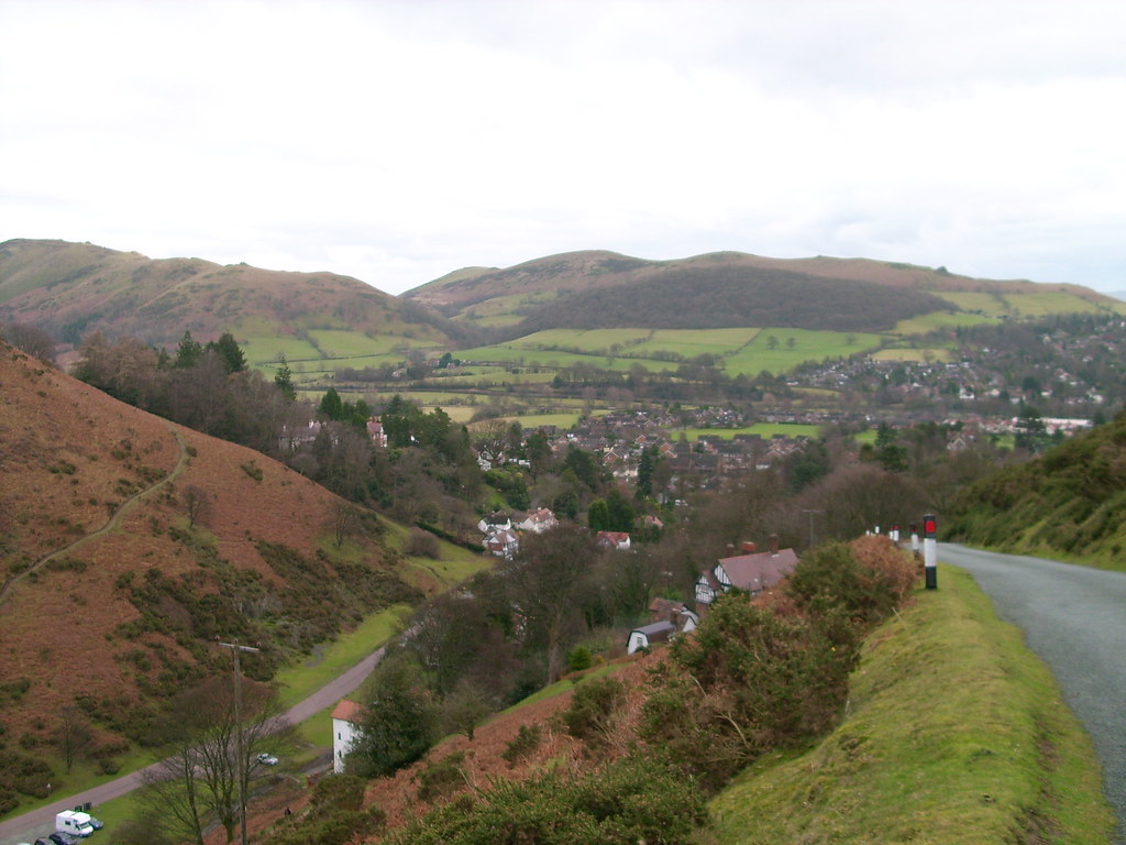 Church Stretton from the Burway Photo by Marion Hall The Big