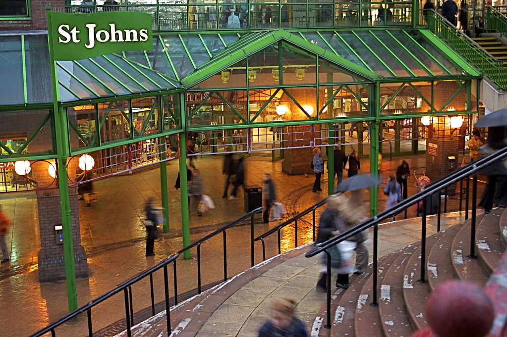 ST.JOHNS PRECINCT LIVERPOOL Liverpool city centre after da… Flickr