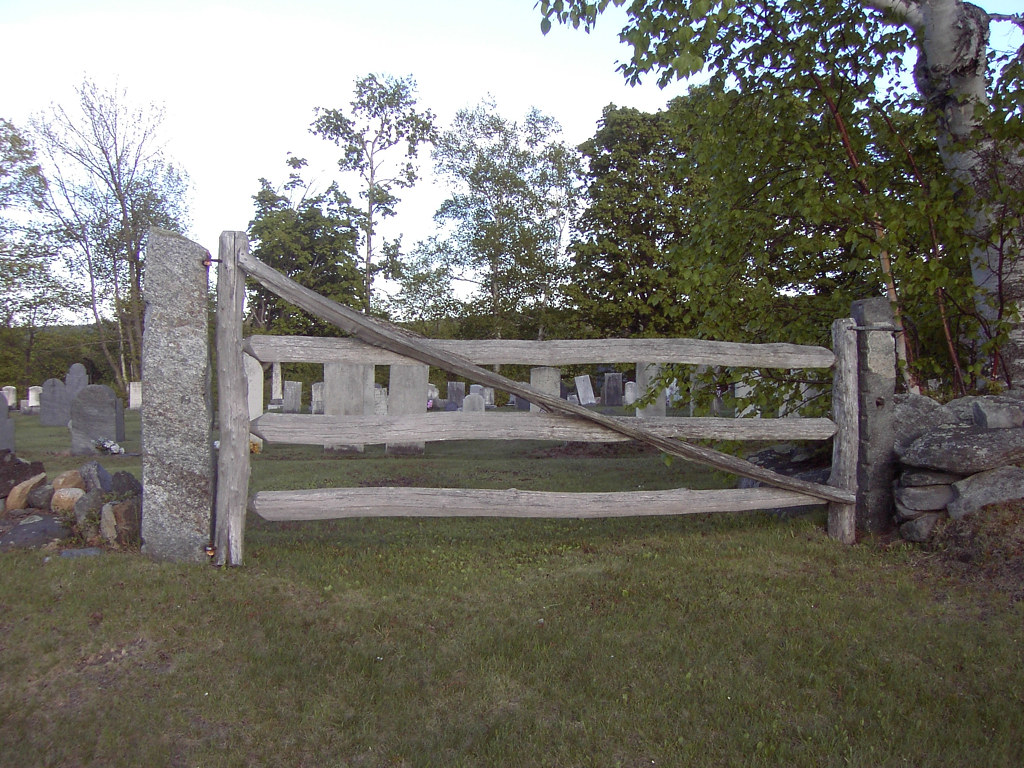 Marlboro Center Cemetery Gate View of the Marlboro (VT) Ce… Flickr