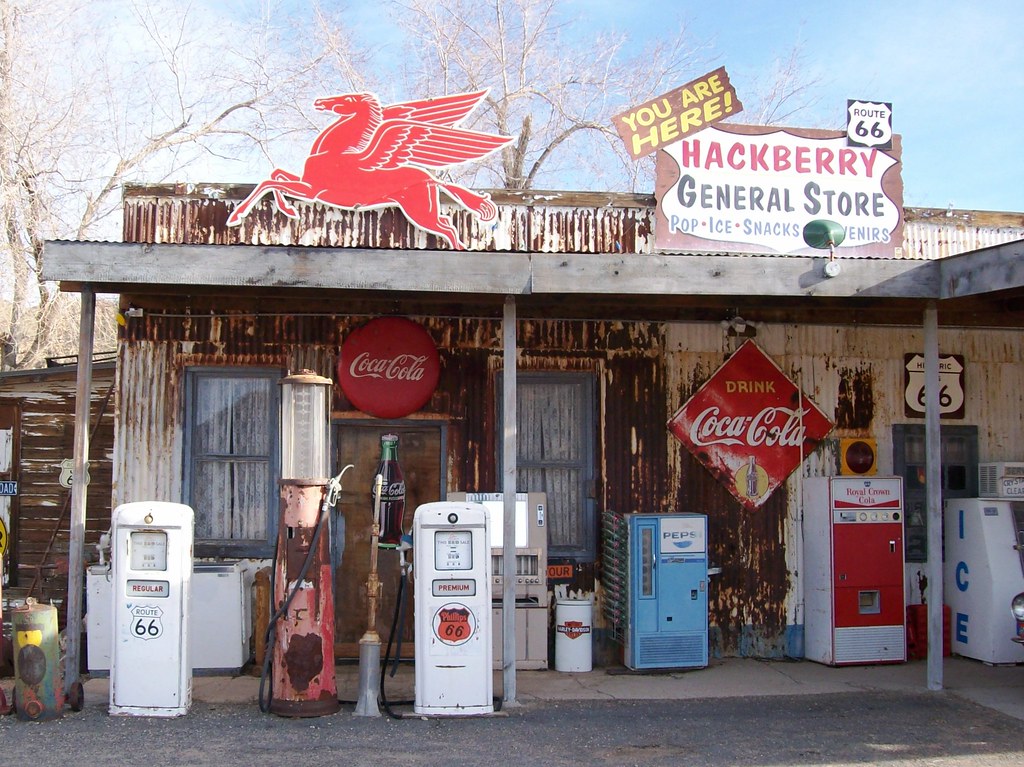 You are here! Hackberry General Store along Arizona's Rout… Flickr