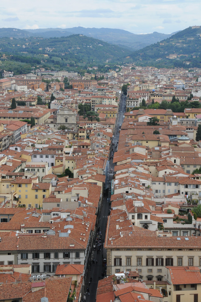 Via Ricasoli, from the campanile Via Ricasoli was where ou… Flickr