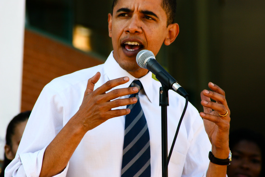 Barack Obama at ASU From my archiveBarack Obama speaking… Flickr