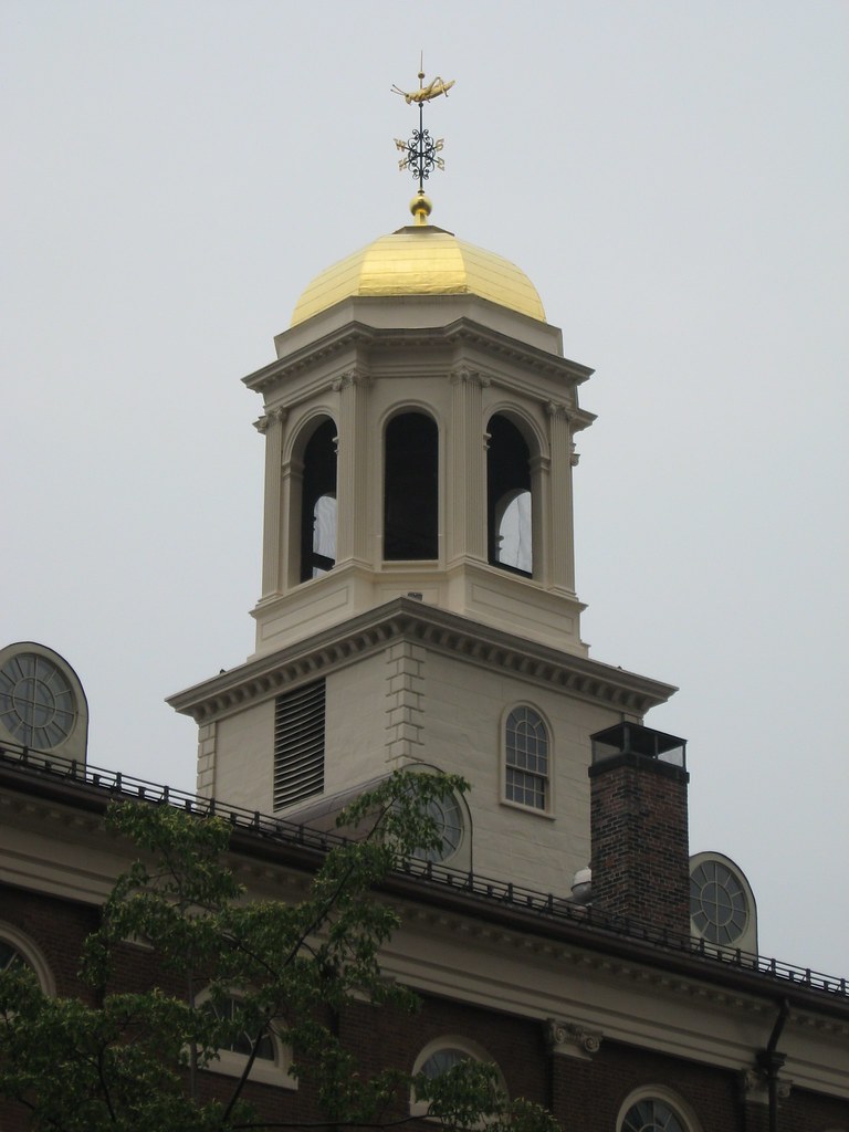 Faneuil Hall The weathervane on top of the Fan… Flickr