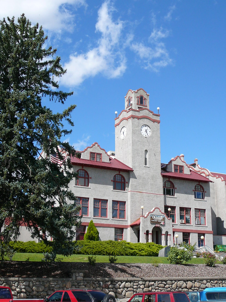 Okanogan Courthouse Ulrika O'Brien Flickr