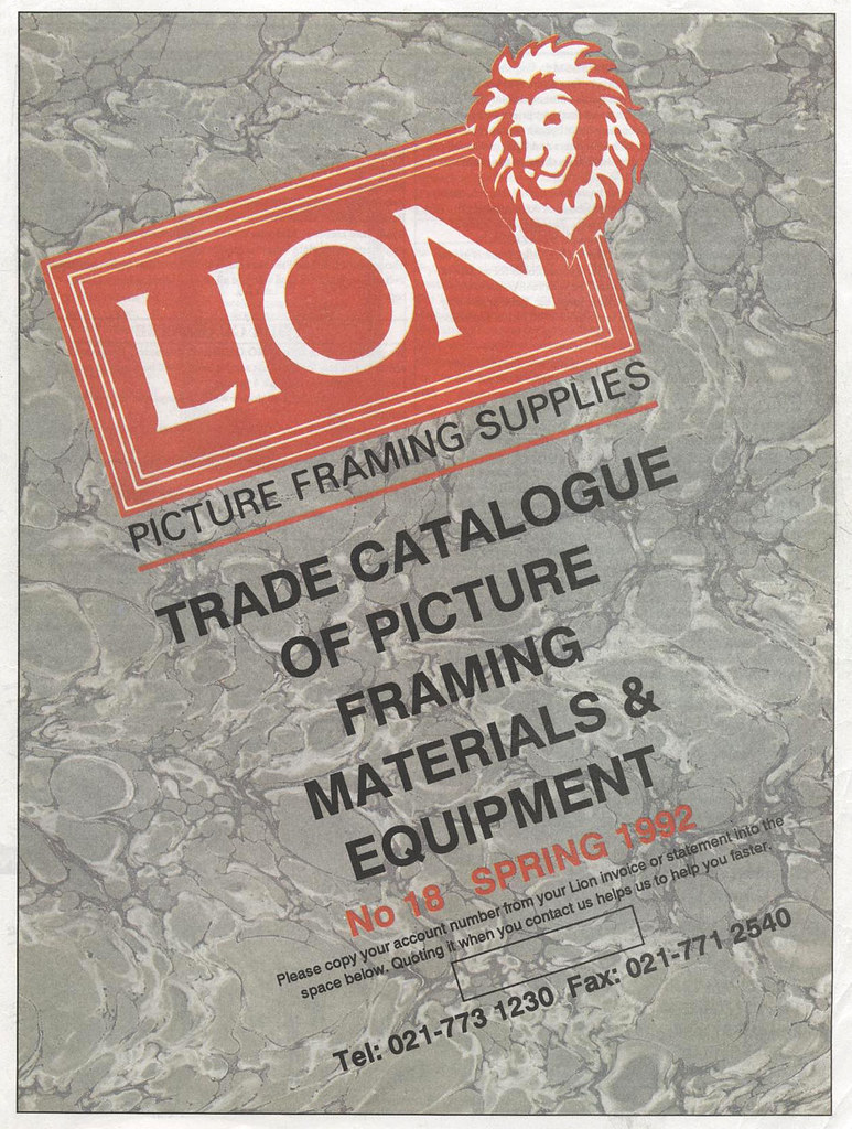Archive1990 004 LION Picture Framing Supplies Flickr