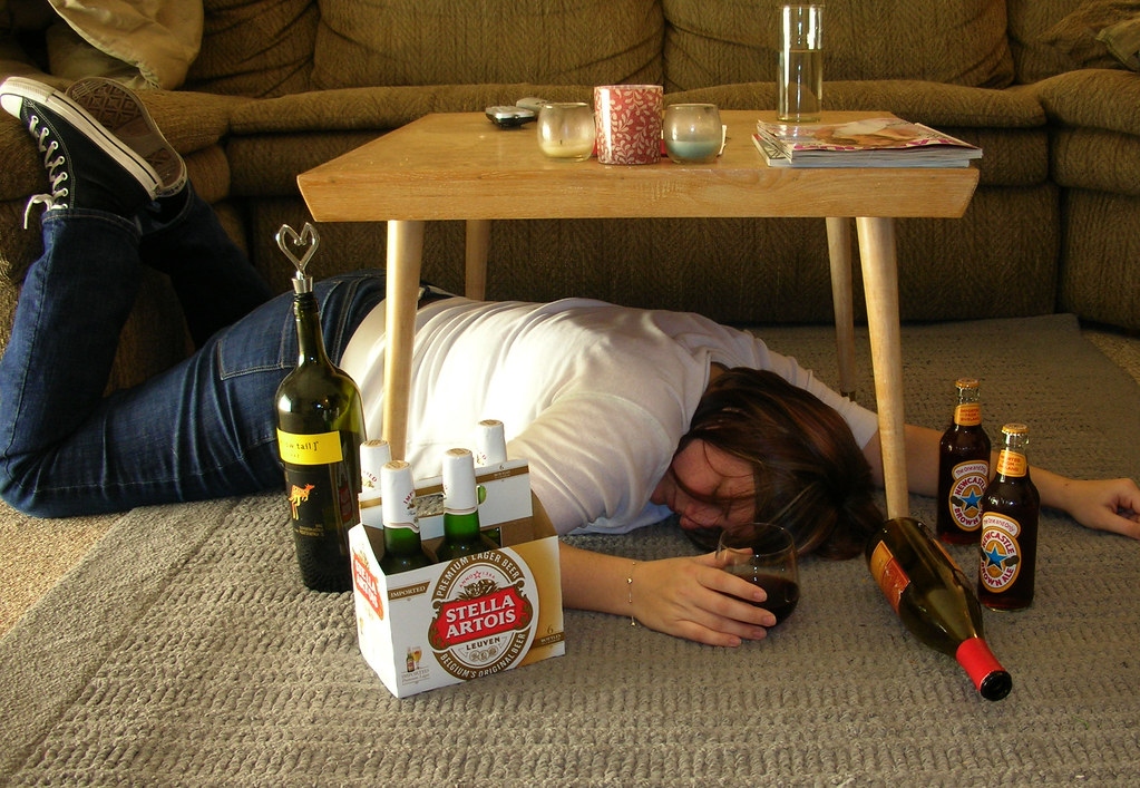 73/365 drunk under the table a photo on Flickriver
