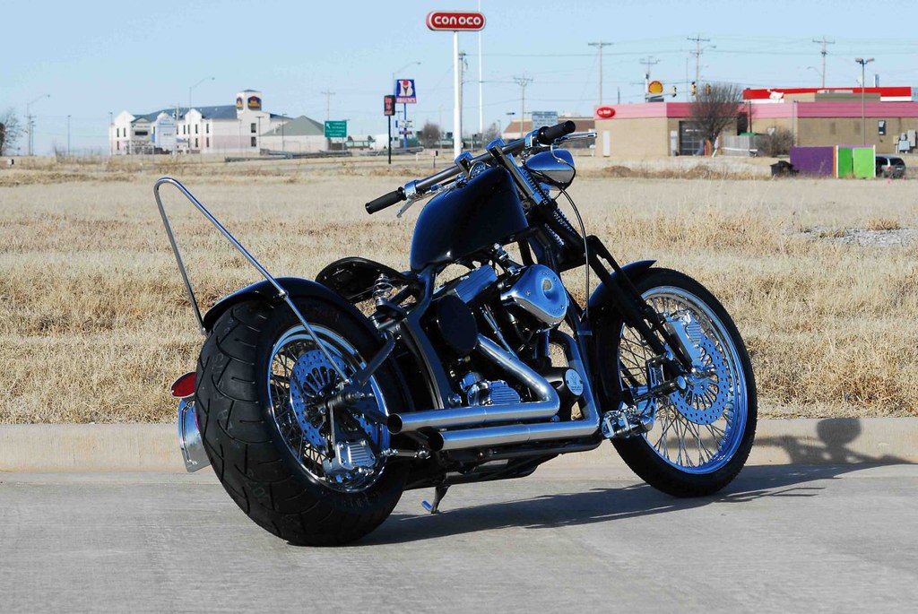 Old Skool Black Chopper Brass Balls Bobbers & Choppers are… Flickr