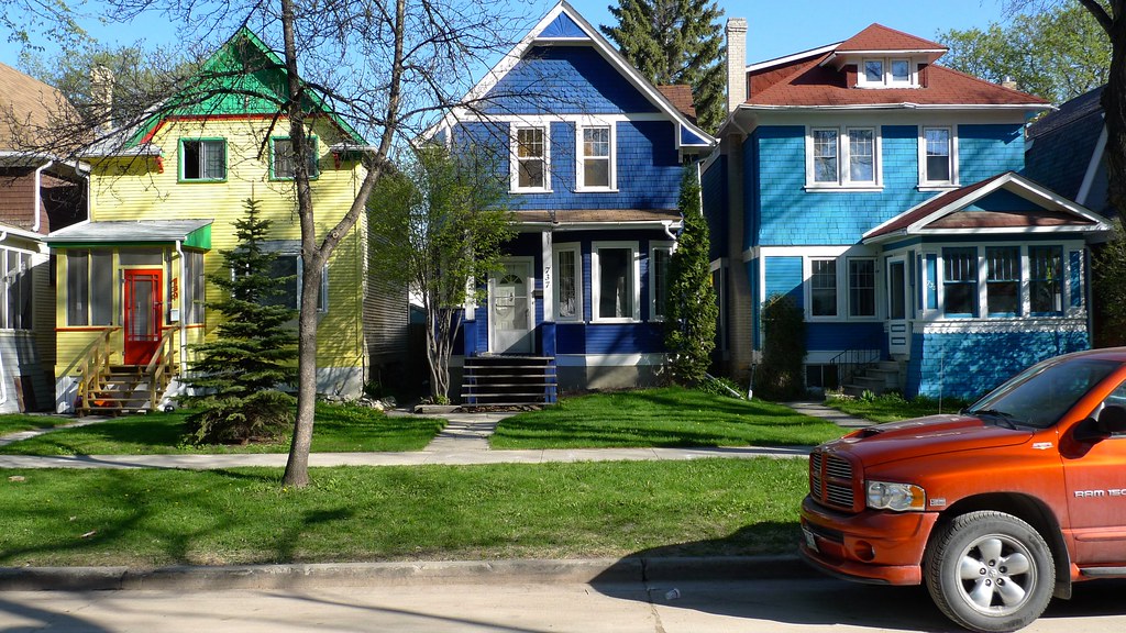 Press ' L ' for lightbox These houses in the Fort Rouge n… Flickr