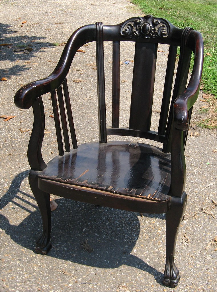 c. 1890s clawfoot chair Clawfoot chair made by Buffalo Lou… Flickr