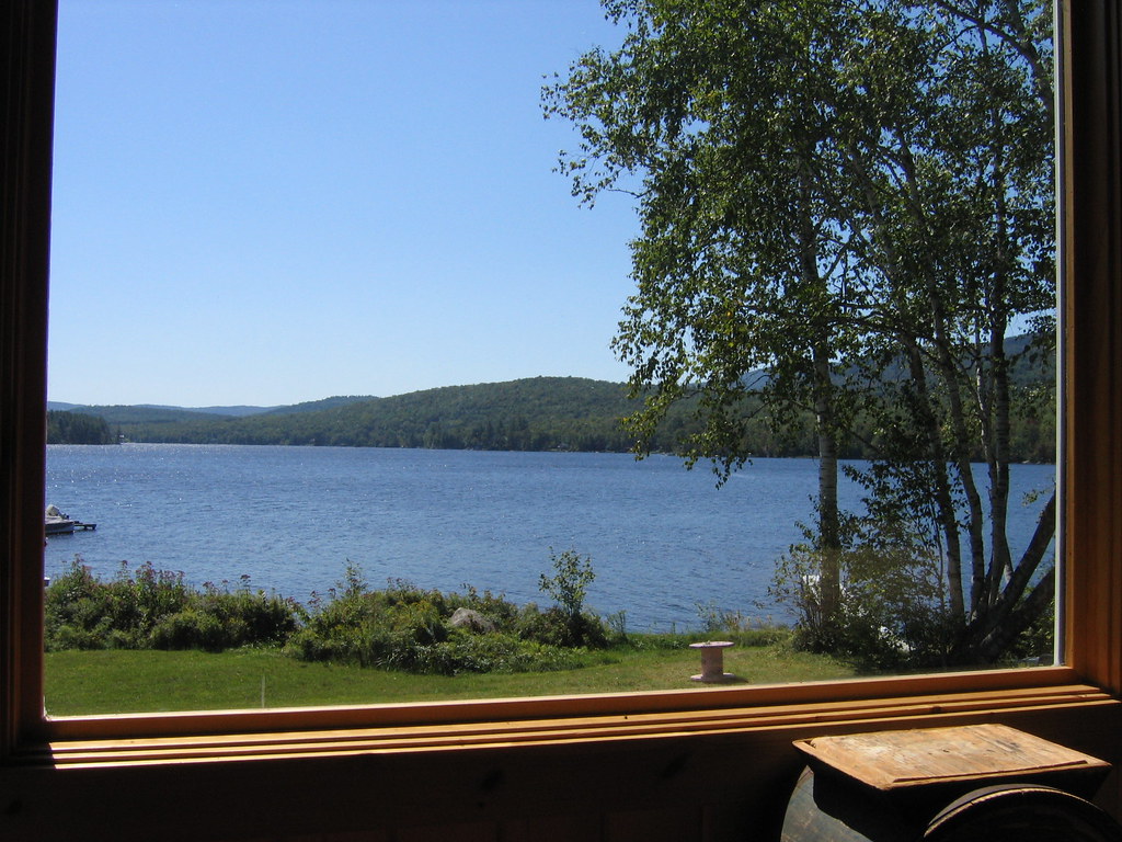 Cabin Window Lake Groton, VT The Gaijin Flickr