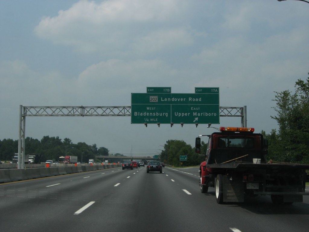 Exit 17, Landover Road, Interstate 495, Maryland Interstat… Flickr