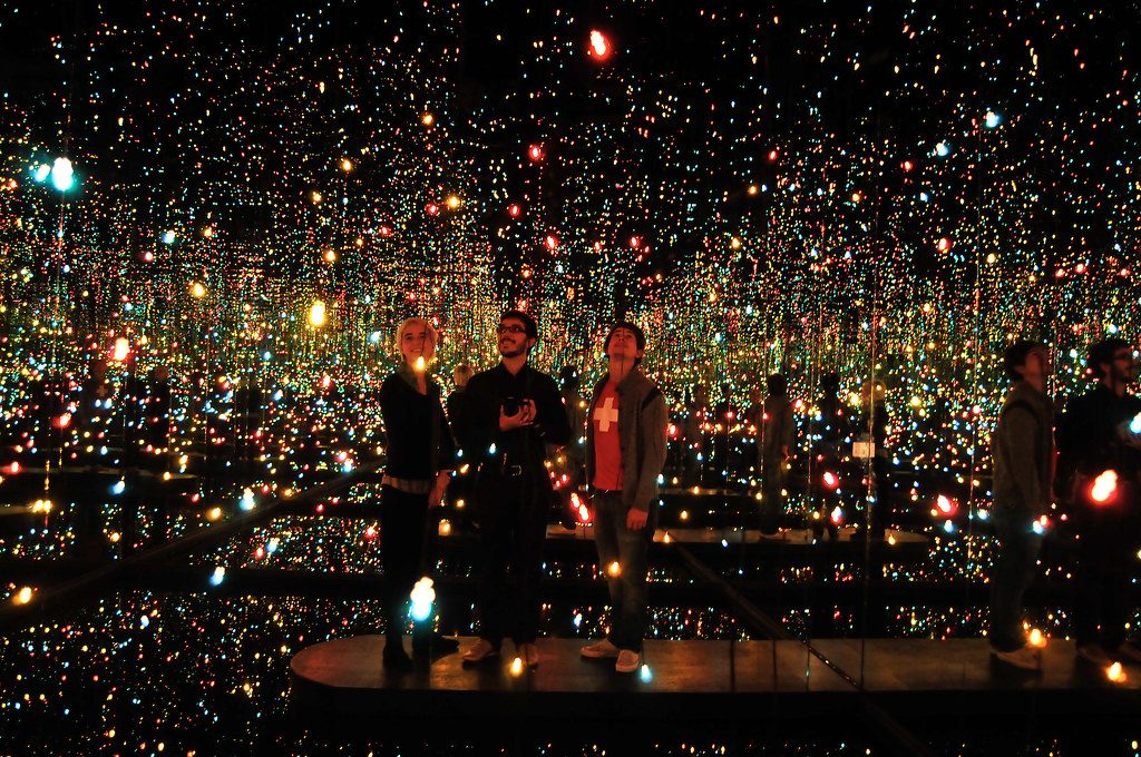 Yayoi Kusama Fireflies on the Water (2002) maurizio mucciola Flickr
