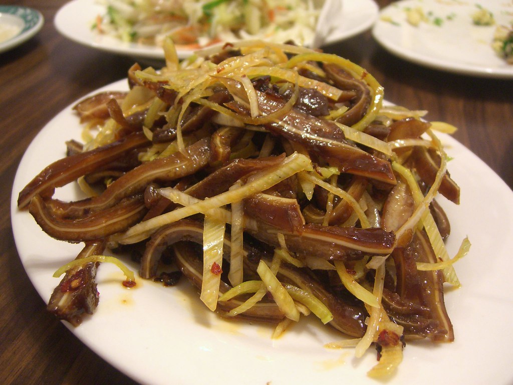 红油猪耳丝 Pigs Ears and leeks with chilli oil Original Taste… Flickr