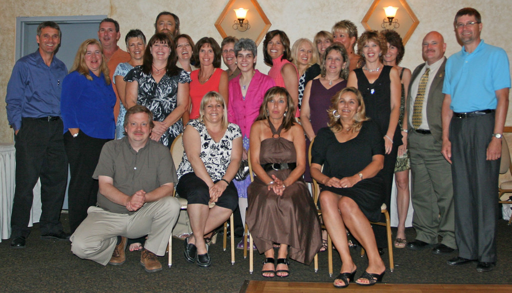 Class of 1978 3 Front Row Ted Fiebke, Sue Van Alstyne, Ve… Flickr