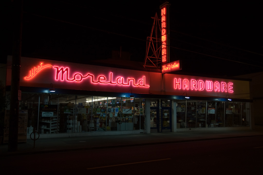 Westmoreland Hardware Neon Sign Westmoreland Hardware has … Flickr