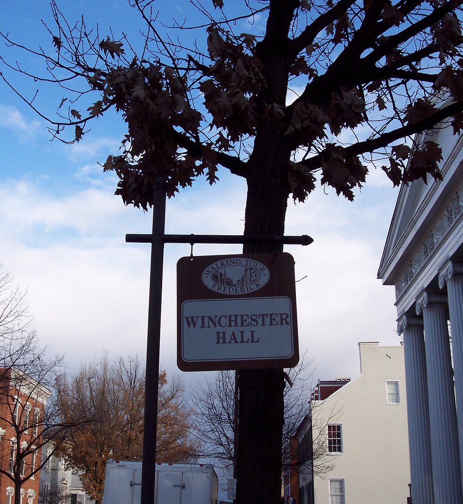 Winchester Hall Historical Sign Winchester Hall, located o… Flickr