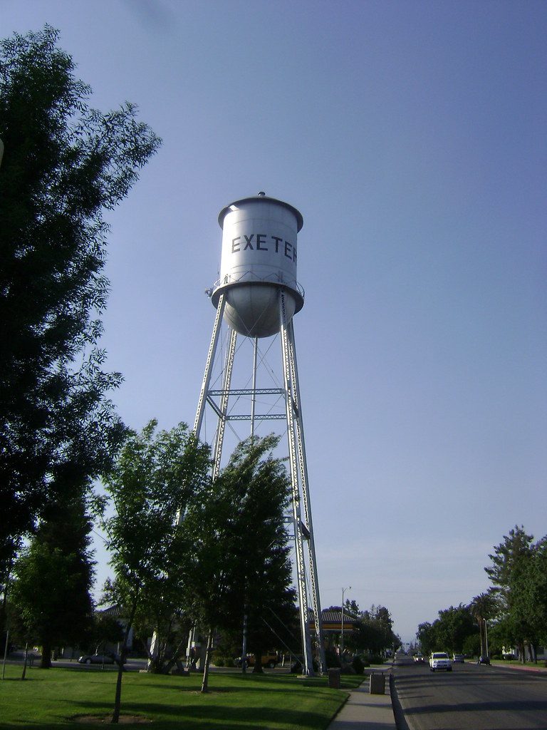Exeter Water Tower Exeter, CA ogserf Flickr